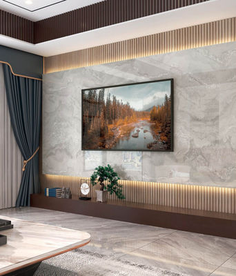 Warm verkaufen Bambus Holzkohle Wandplatte Fest 1220 X 2800 mm wasserdicht Verbundmarmor Getreide Bambus Holzkohle Board