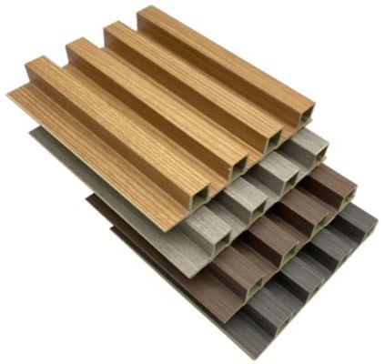 Wasserdicht integrierte andere Wandplatten gekrümmte Holzplatten PVC Wanddekor Innenraum Schiefer Wpc Wandplatte