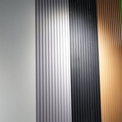 Wasserdichte WPC-Wandpaneele für TV-Hintergründe zur Innenausstattung in Hotels und Apartments aus Kunststoff