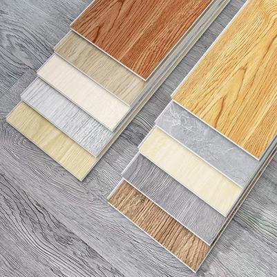 SPC-Bodenbelag 4 mm wasserdichtes Holzmaserungs-Vinyl-Bodenbelag mit Klick-Verriegelung für die Heimdekoration