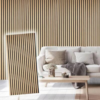 Akustische Wandplatten Wandplatten PET MDF Akustische Wanddekoration für Möbel Akustische Holzwandplatten modernes Design Flexibel