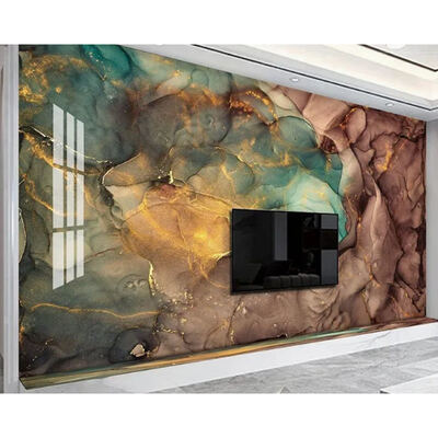 Wasserdichte, leichte 3D-Design-Paneele aus PVC-Marmorplatten für Wandpaneele, Marmor-UV-Platten, Innenausstattung