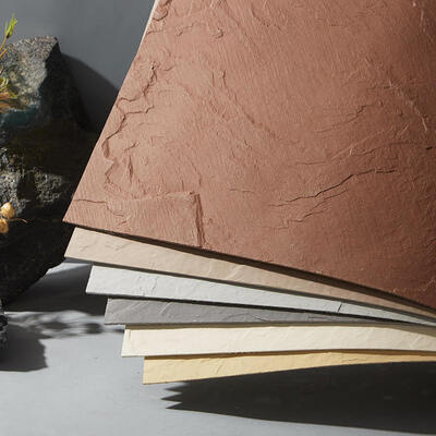 Wasserdicht Feuerdicht Fälschlicher Weichstein Travertin Wandplatten Klassischer Stil Biegbare Künstliche Flexible Innenverkleidung