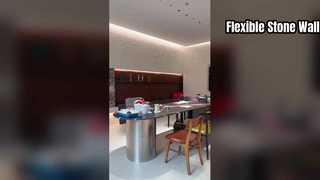 Flexible Steinplatten, feuerfest und wasserdicht